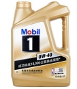 美孚机油（Mobil）金装美孚1号 全合成机油 0W-40 SN级 4L