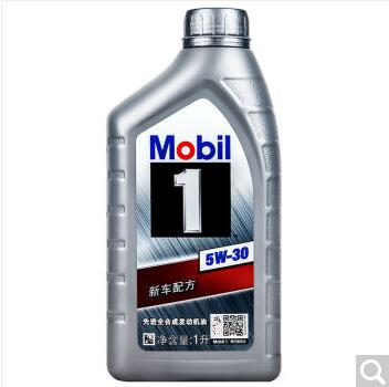 美孚机油（Mobil）美孚1号 全合成机油 5W-30 SN级 1L