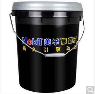美孚机油（Mobil）美孚黑霸王超级柴机油 15W-40 CI-4级 18L