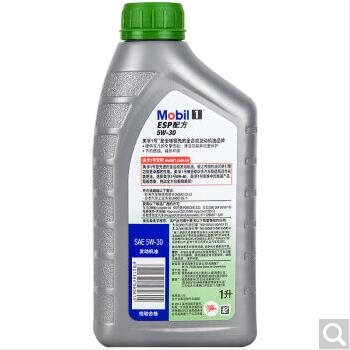 美孚机油（Mobil）美孚1号ESP 全合成机油 5W-30 SN级 1L