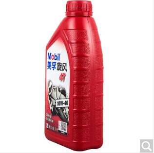 美孚机油（Mobil）美孚旋风4T 摩托车机油 10W-40 SF级 1L