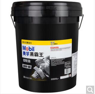 美孚机油（Mobil）美孚黑霸王齿轮油 80W-90 GL-5级 18L